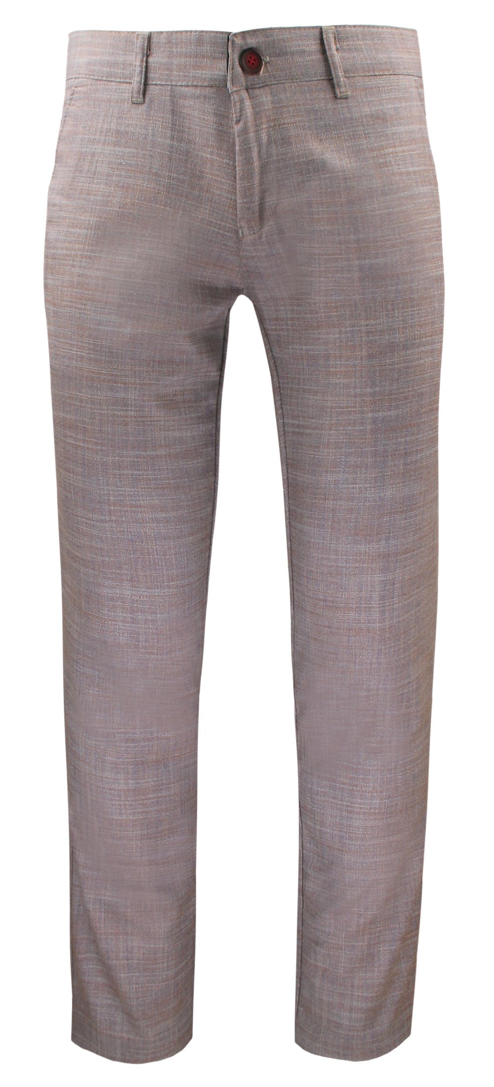Pánské kalhoty Chinos Rigon Světle fialová (Melanž) 38/32