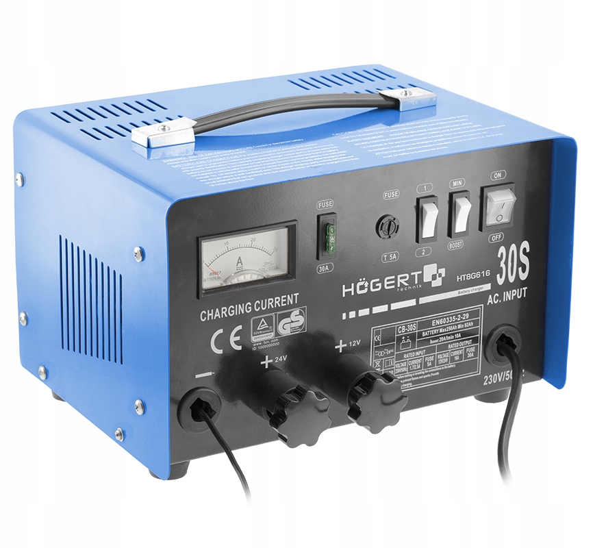 Hogert HT8G616 електронний випрямляч 12-24V