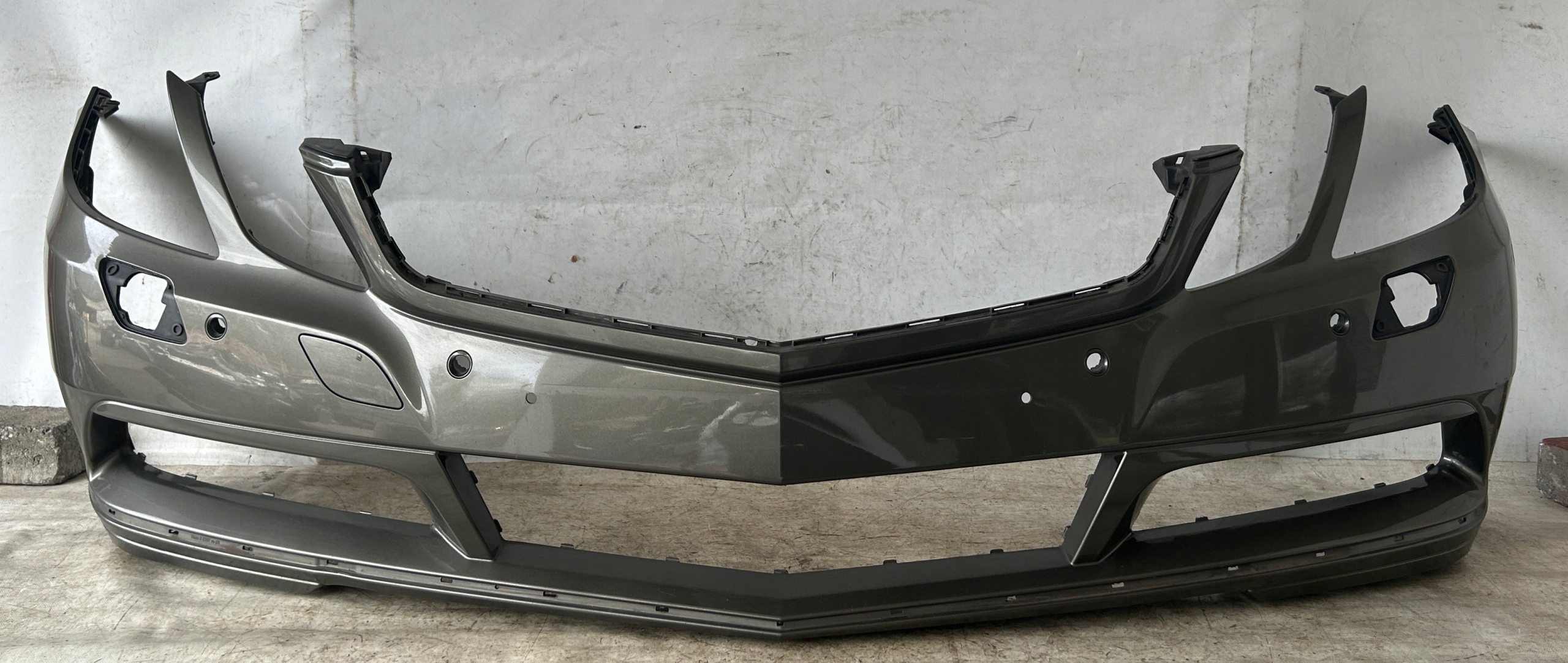 bumper front MERCEDES E COUPE 207 09- PDC washers
