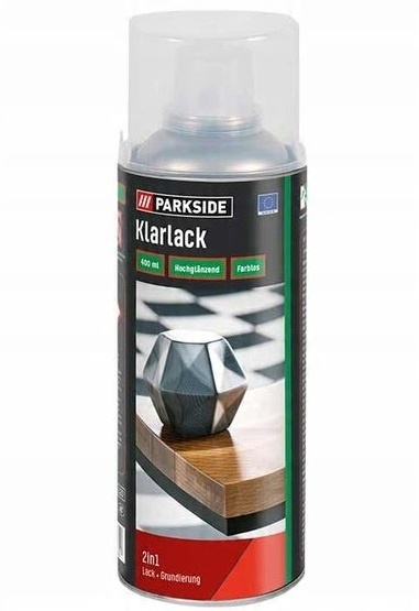 

Parkside Lakier w sprayu bezbarwny połysk 400 ml