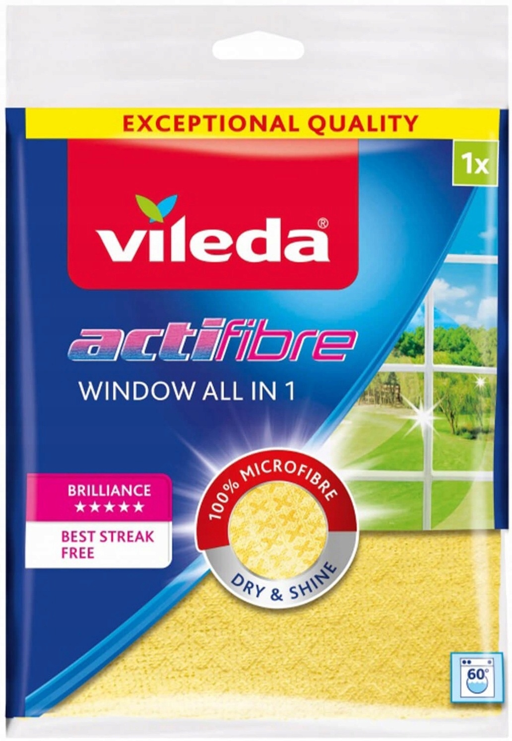 

Vileda Actifibre Ściereczka okienna lustra okna