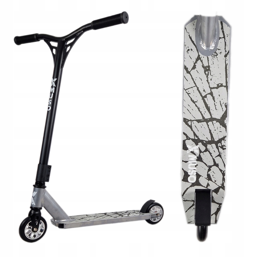 Hulajnoga Wyczynowa Stunt Freestyle Do Trików Młodzieżowa Kółka 110 mm