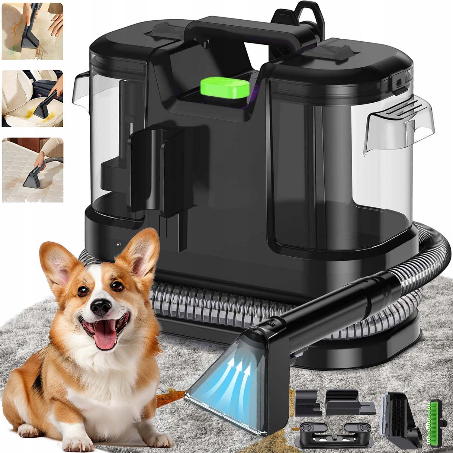 Vysavač Pro Mokré Čištění 450 W, Zařízení Na Čištění Čalounění