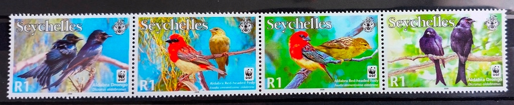 Seszele - znaczki pocztowe