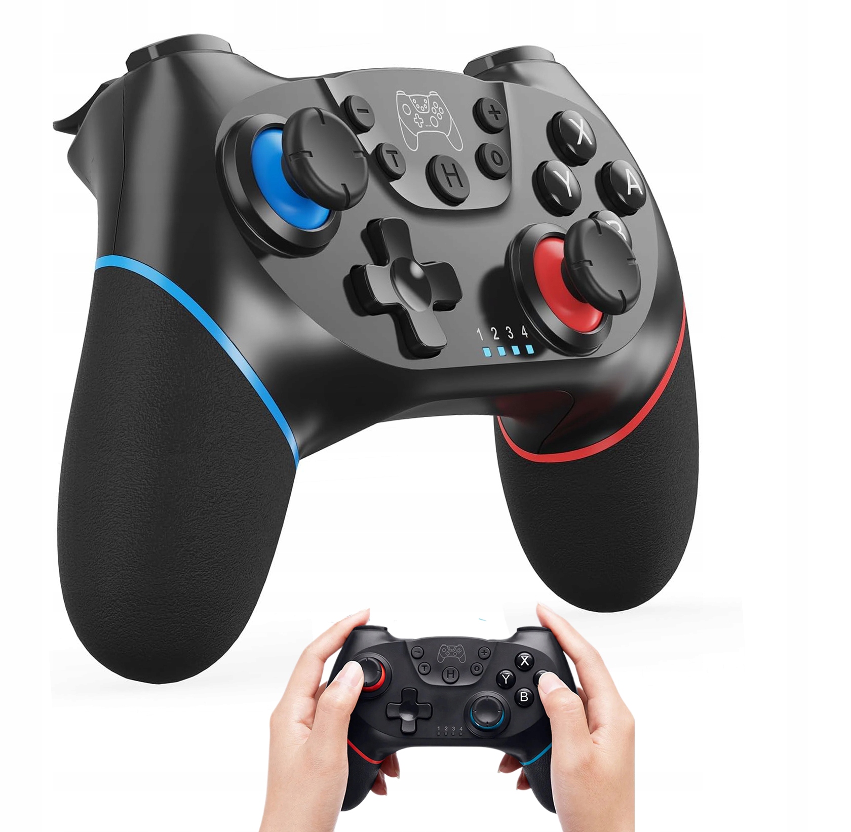 Bezprzewodowy Pad Gamepad Wibracje Kontroler Do Switch
