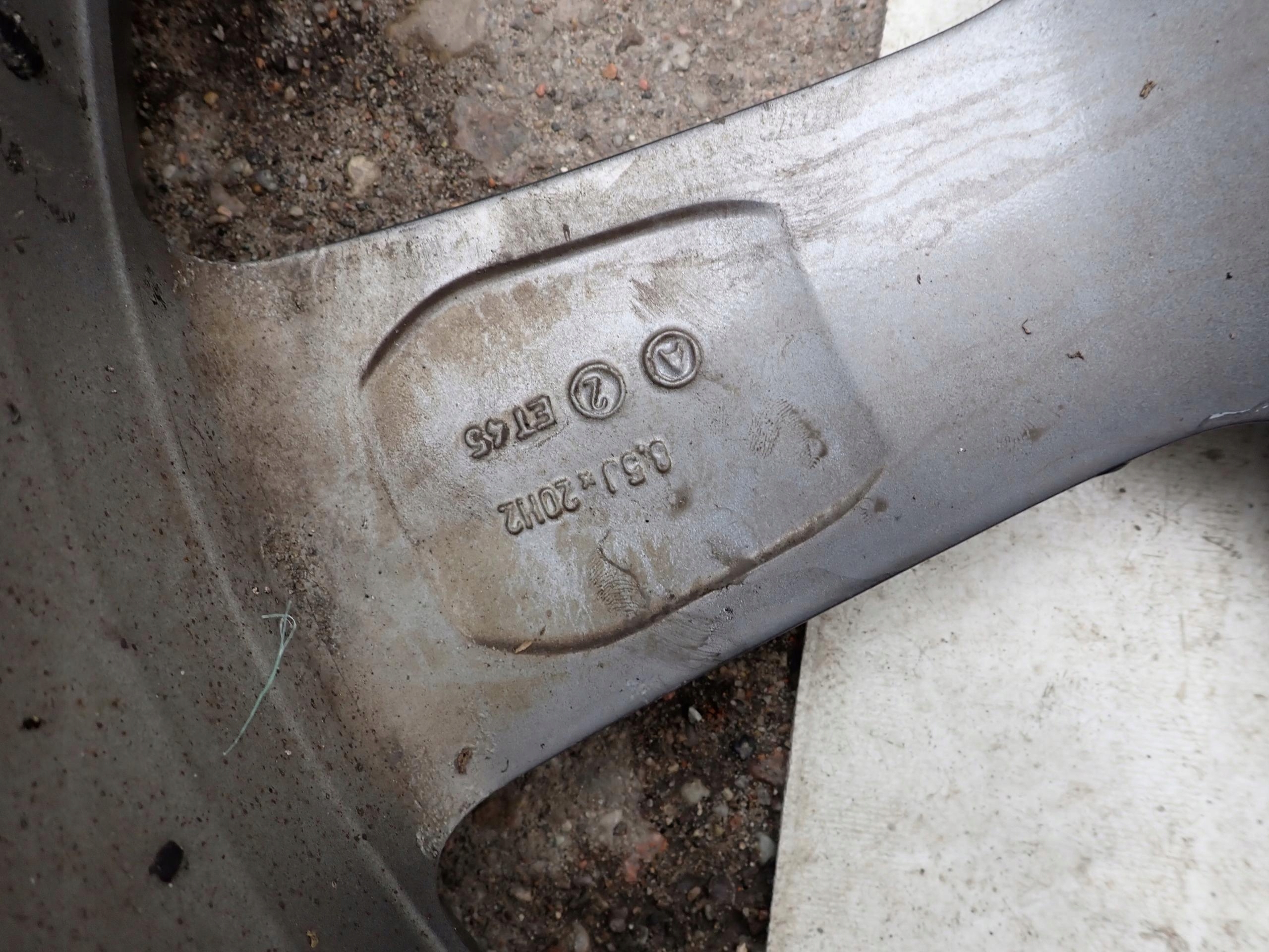 AUDI A6 C7 ROTOR disk 8.5Jx20 20" ET45