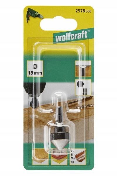 Pogłębiacz nawiertak 19mm WF2578000 Marka Wolfcraft