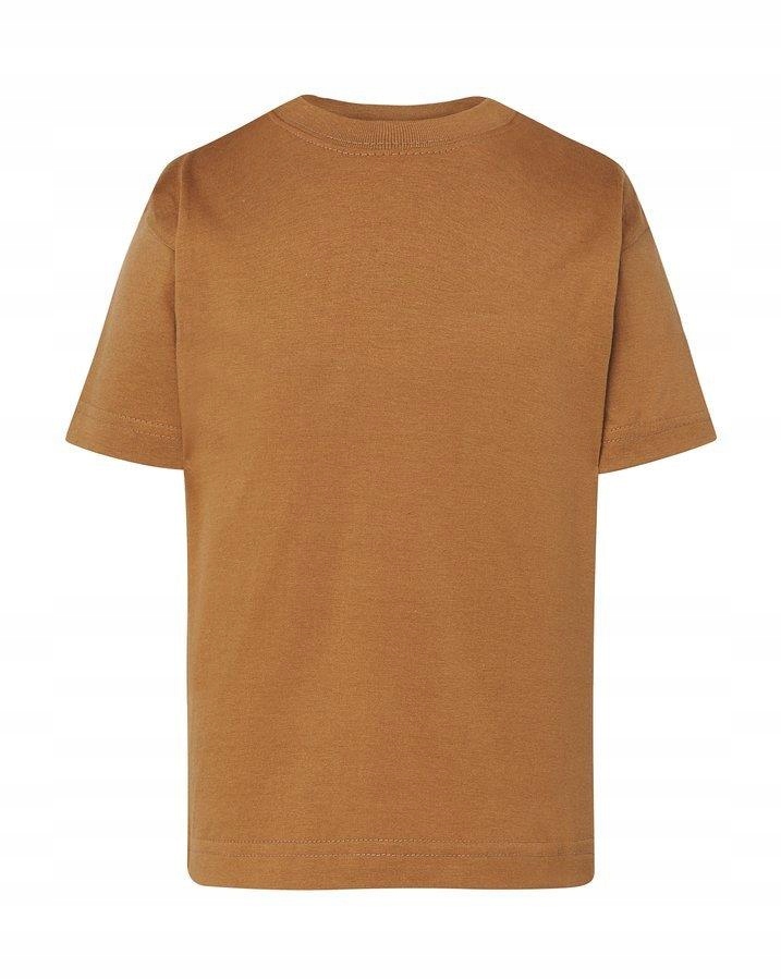 

Dziecięca koszulka T-shirt Jhk Klasyk brązowa 128