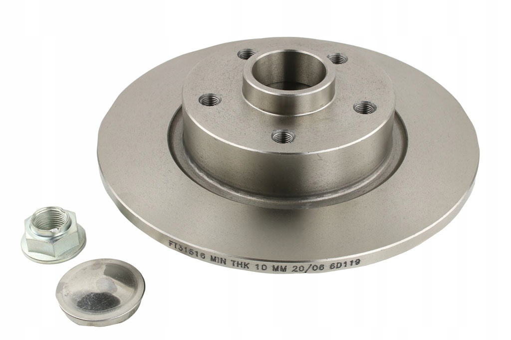 FT31516 - ГАЛЬМІВНИЙ ДИСК RENAULT TRAFIC 14 > ЗАДНІЙ L / P