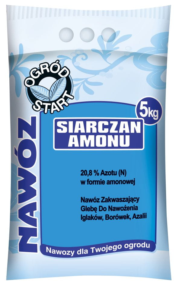 

Nawóz Azotowy Zakwaszający Siarczan Amonu 5 kg