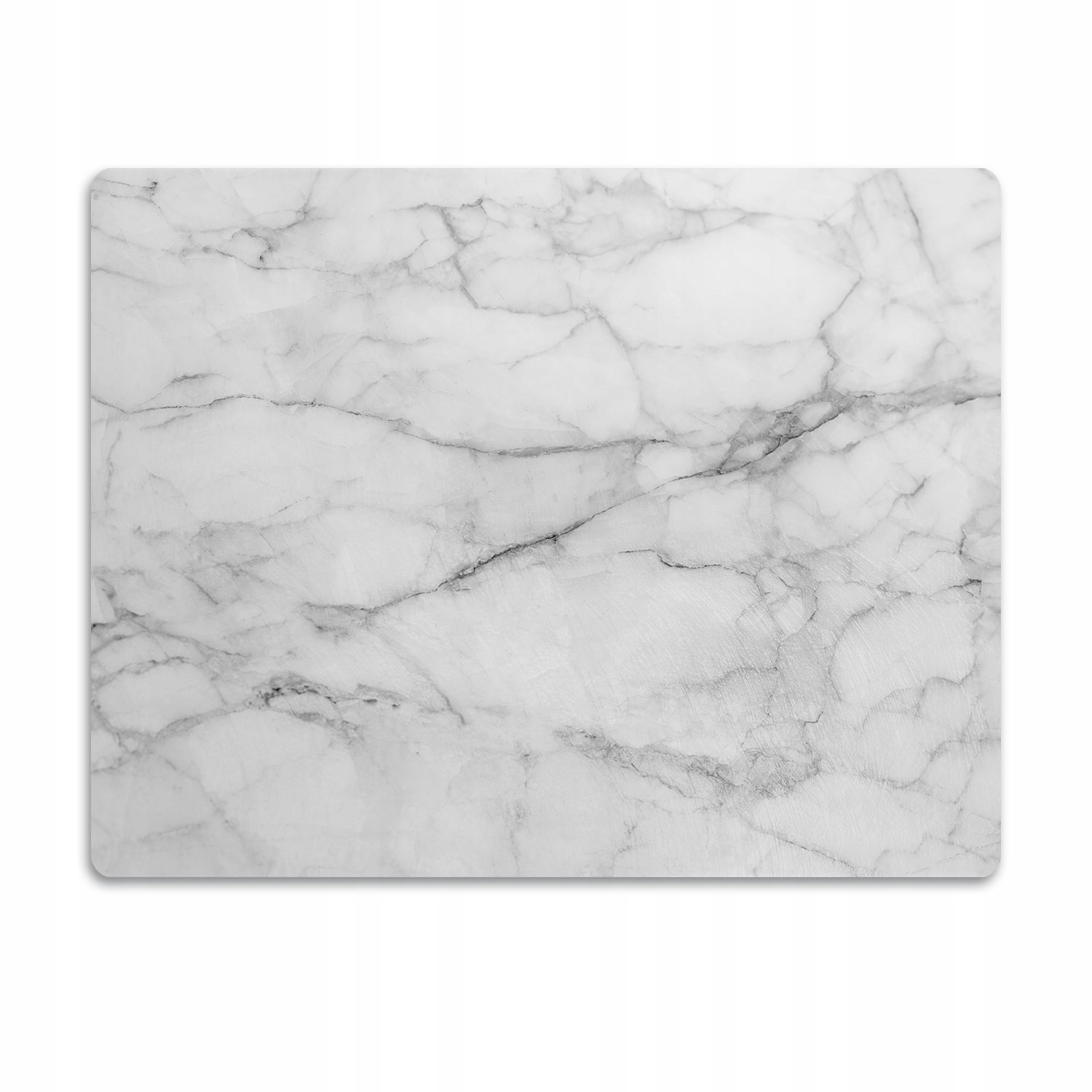 Levně Ochranná podložka pod misky pro psa Šedý mramor 90x60