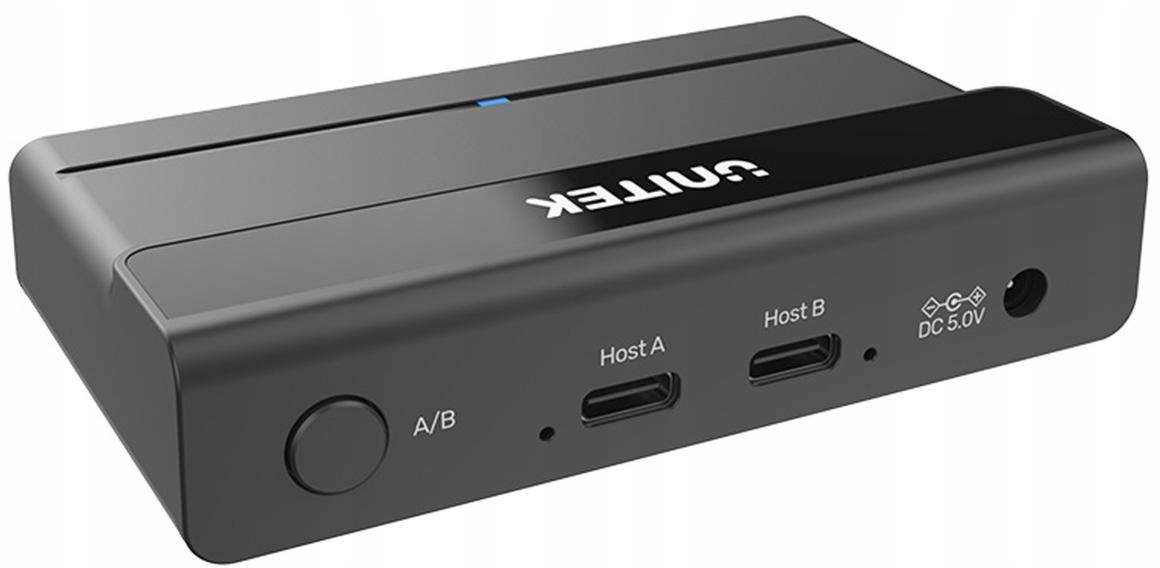 Unitek Kvm přepínač 4x Usb-a 5Gbps aktivní H1310A