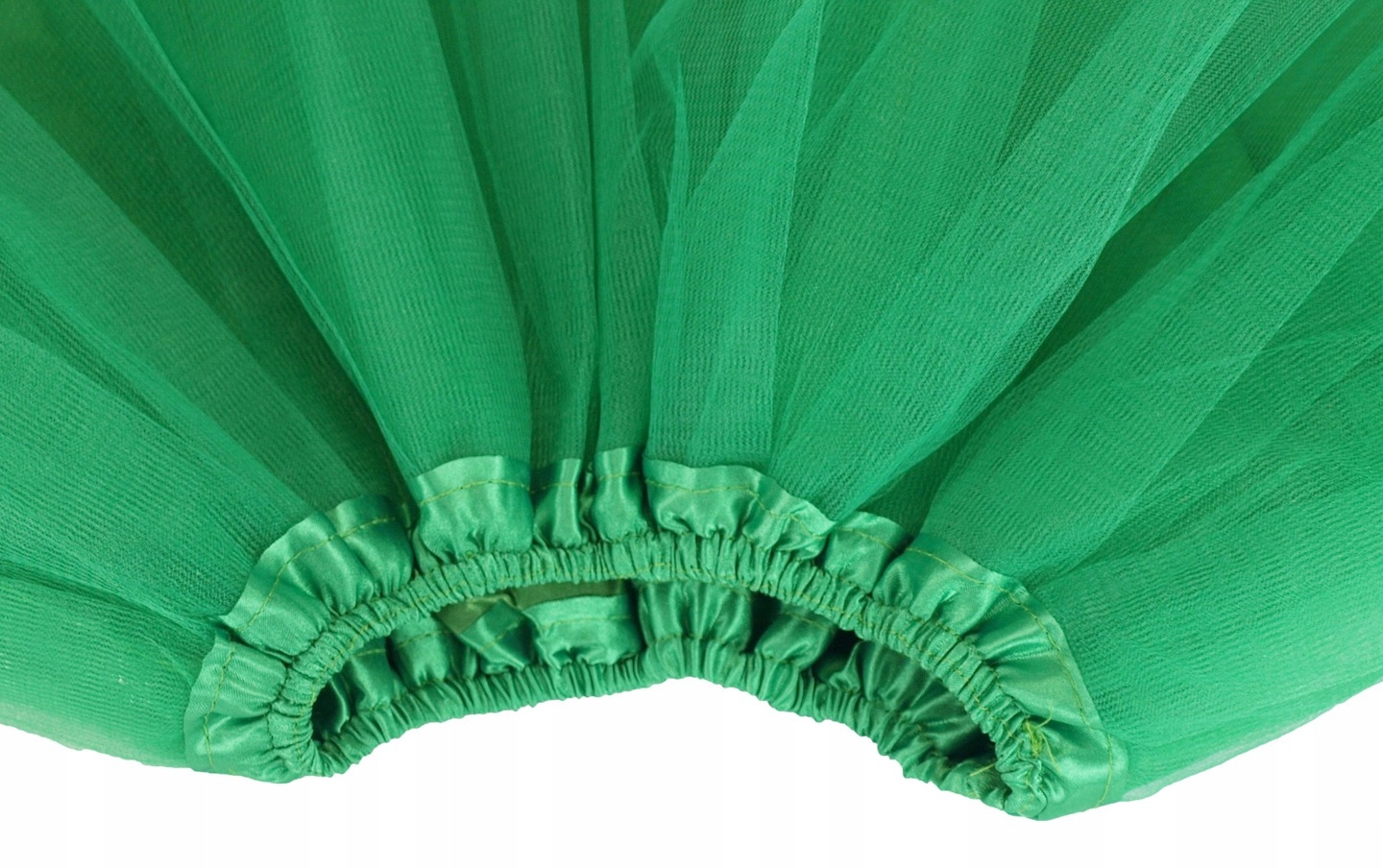 SPÓDNICZKA TIULOWA SPÓDNICA 30cm podszewka KOLORY Kolor zielony