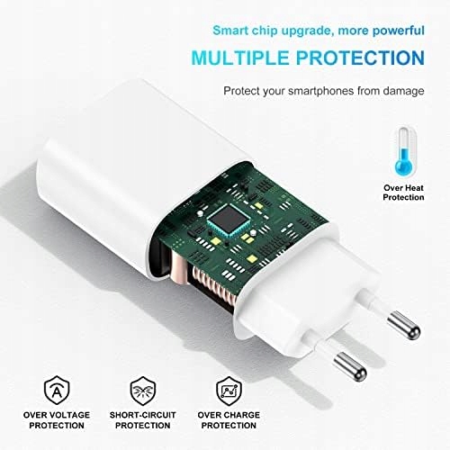 APPLE Ładowarka Szybka 20W USB C Kabel Lightning 2M iPhone iPad — miniatura 3