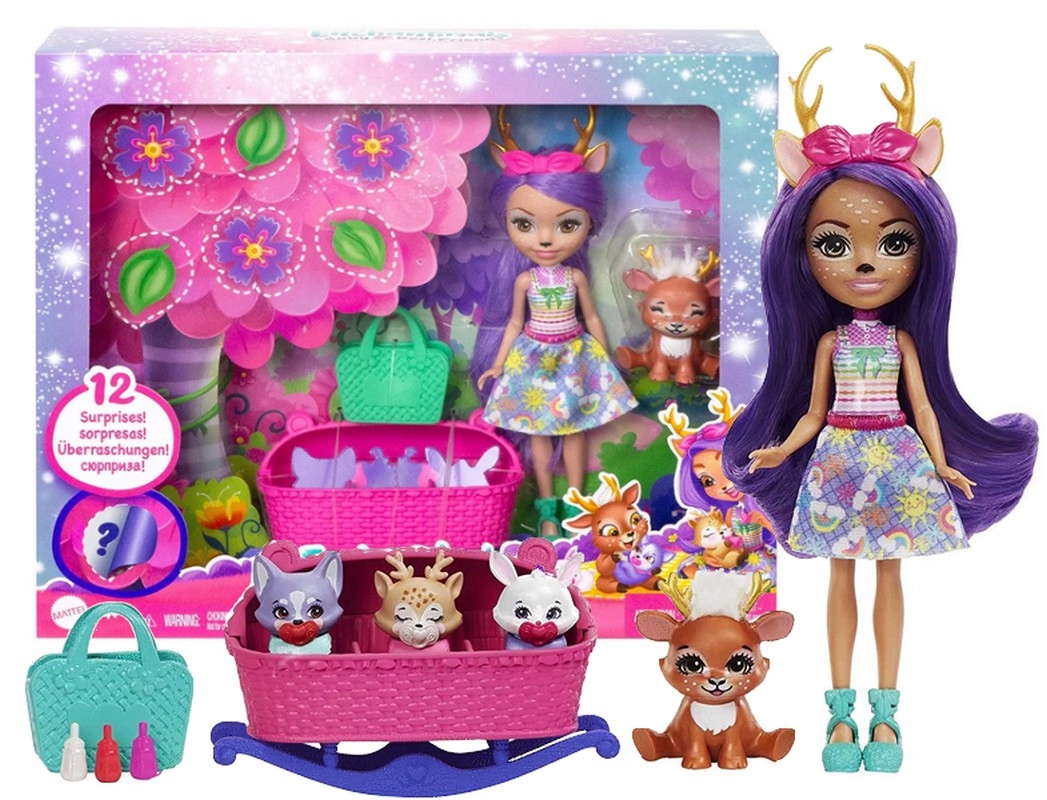 

Enchantimals Lalka Baby Best Friends Danessa Deer