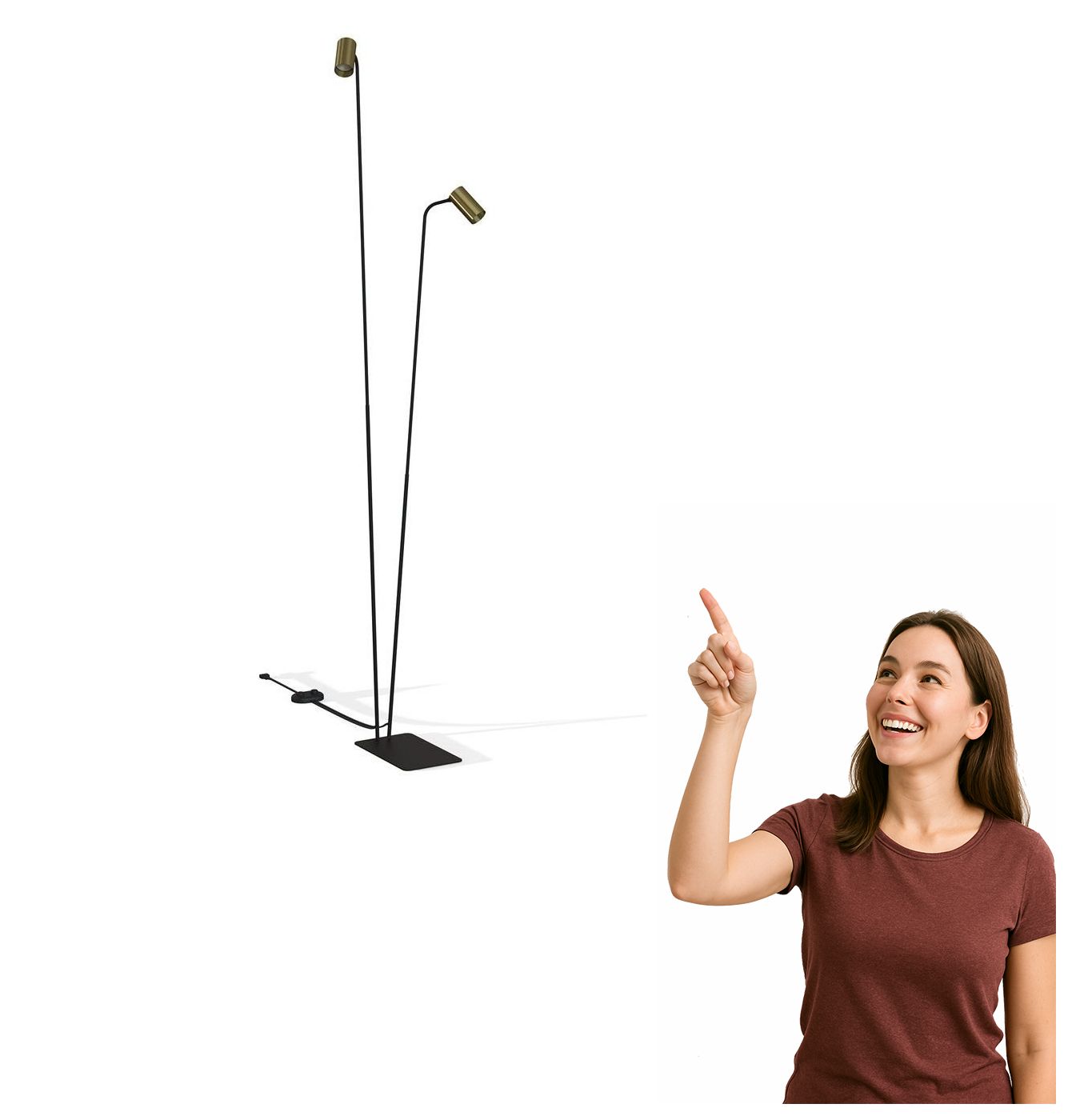 Podlahová lampa Mono II Fl 7712 Nowodvorski