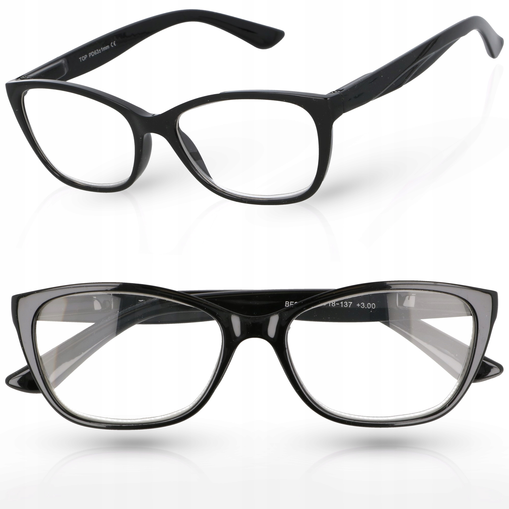 

Okulary korekcyjne do czytania plusy +1.50