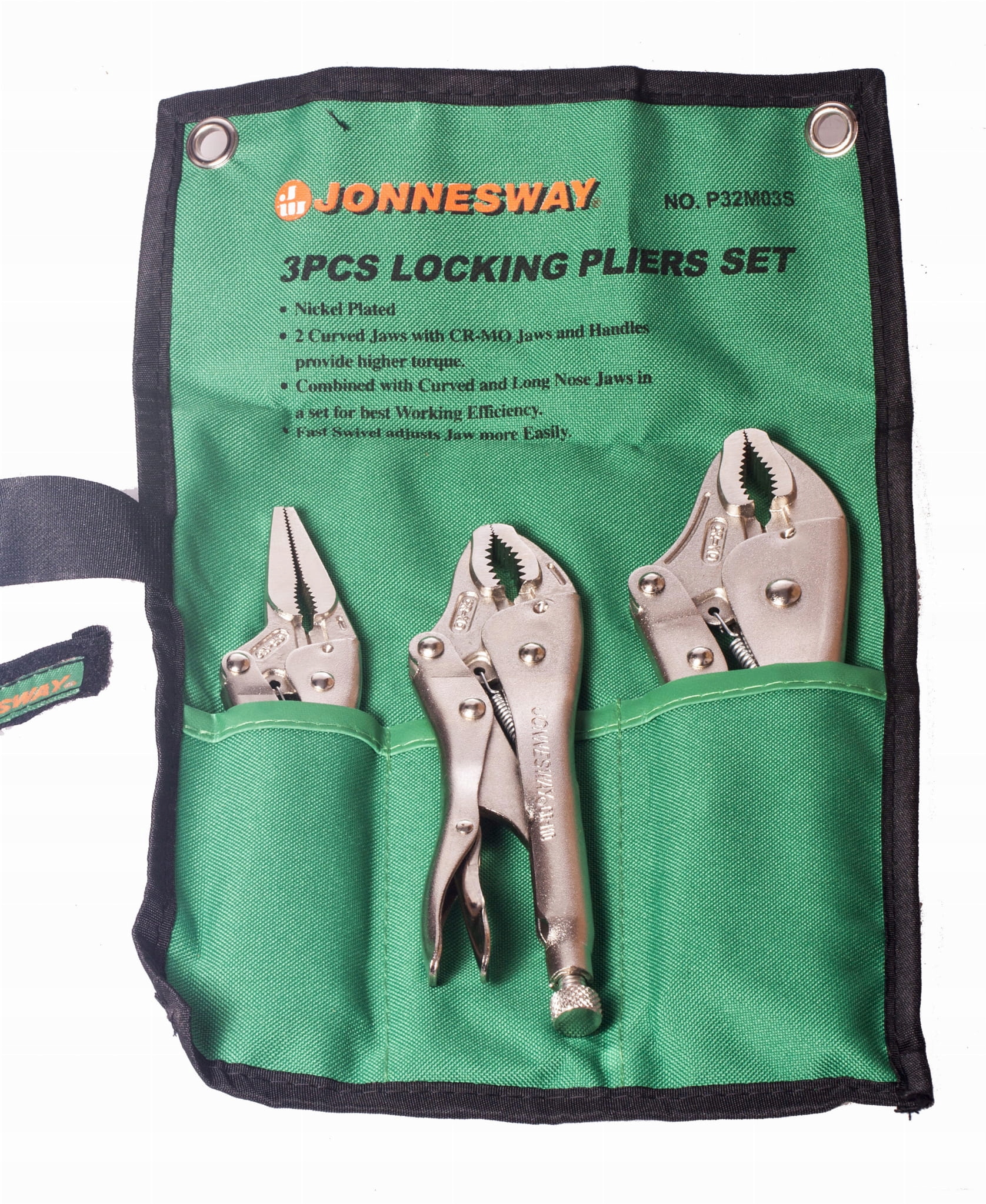 Upínací kleště Jonnesway P32M03S 3 kusy