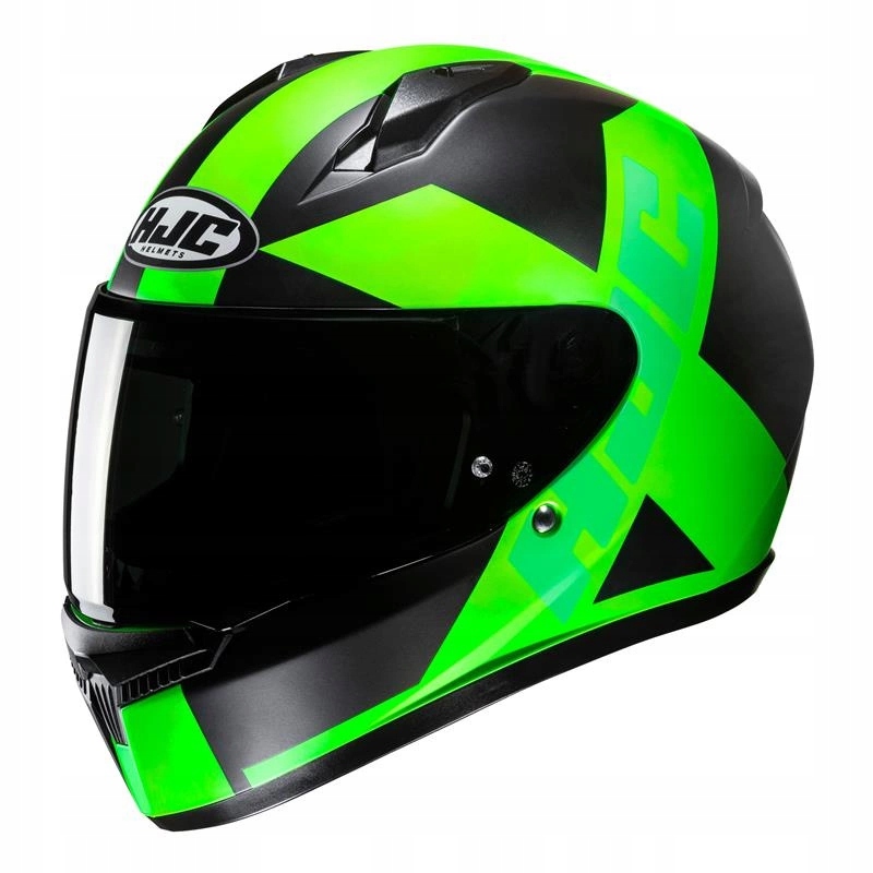 Motocyklová prilba Hjc C10 Tez Fluo Green/black zelená fluo čierna Darčeky