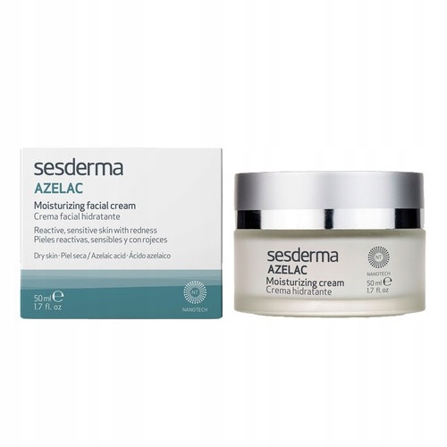 Sesderma Azelac, krem nawilżający do twarzy, 50 ml