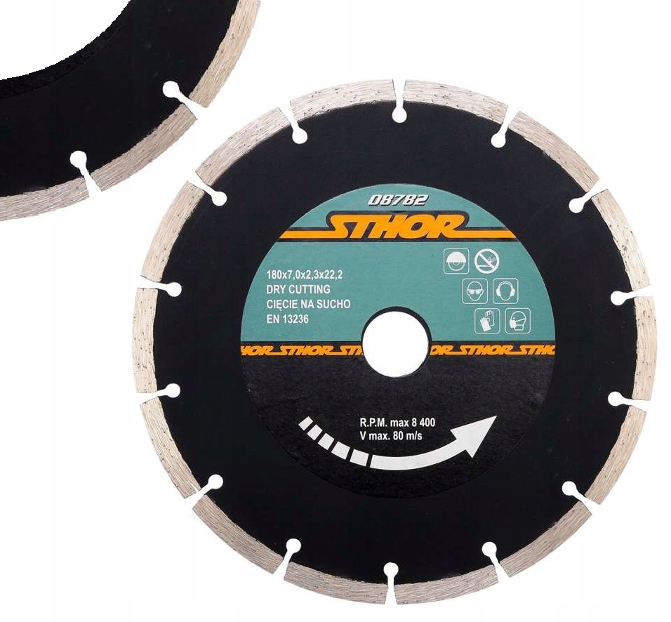 

Tarcza Diamentowa Cięcia Do Betonu 180MM 08782