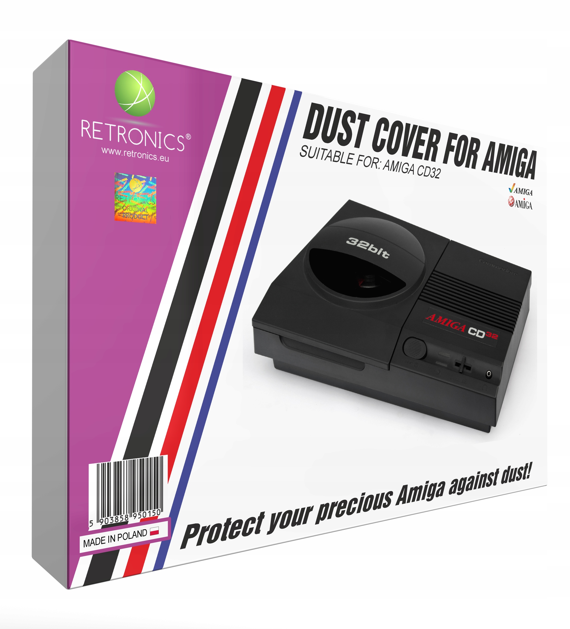 Kryt pro Amigu CD32 – nový z výroby!