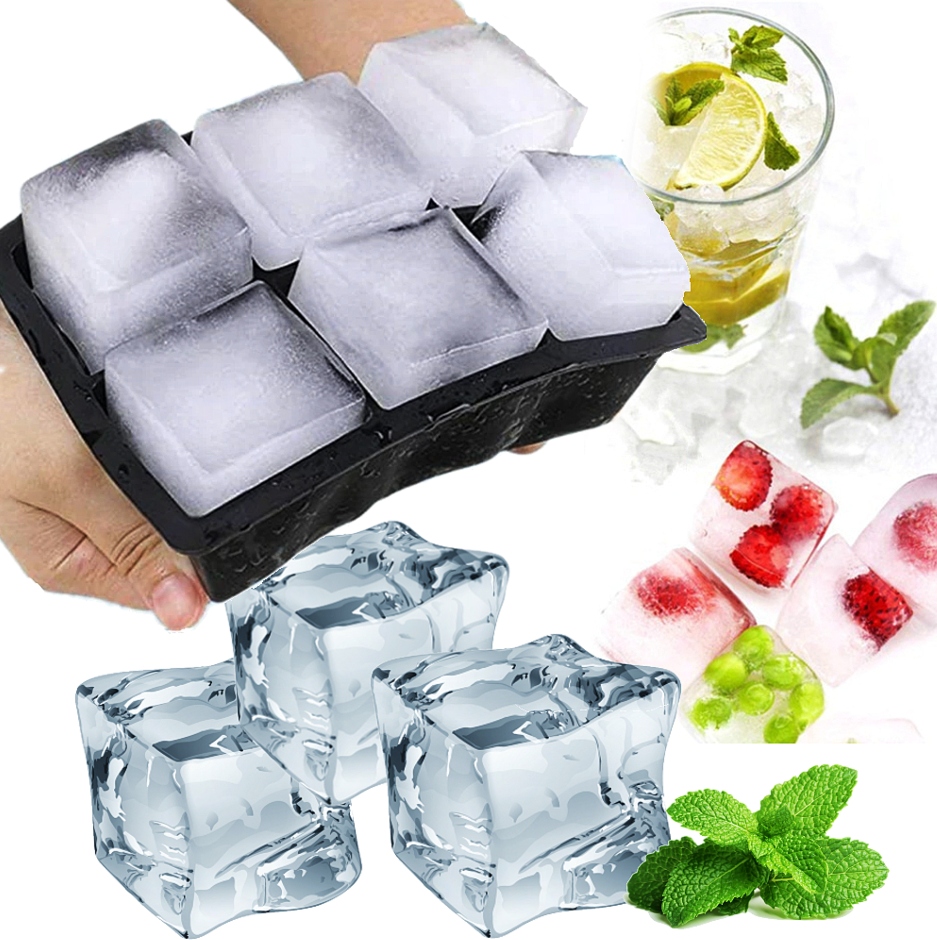 

Forma Do Lodu Duża Kostki Kostkarka Silikon XXL 6