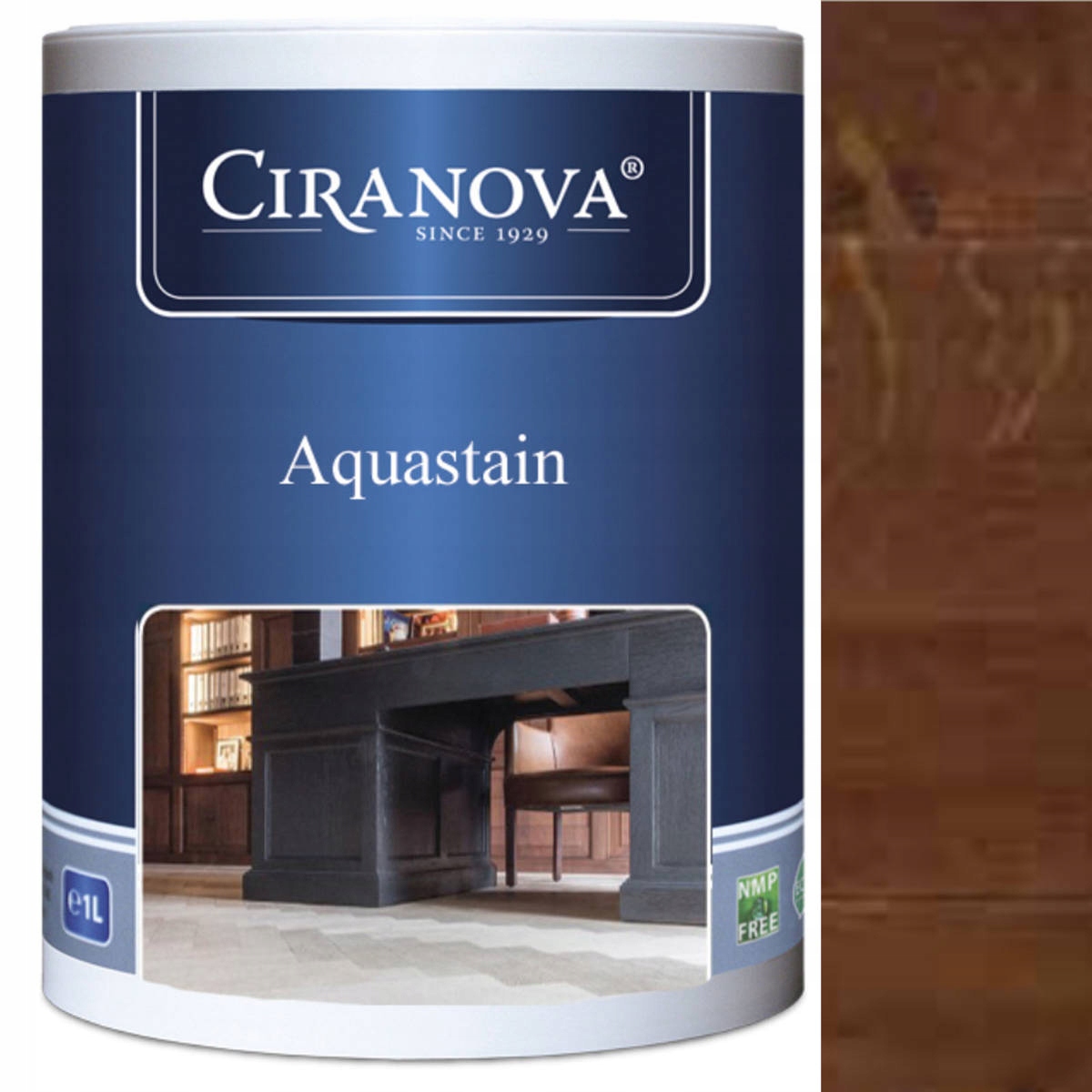 Ciranova Barvící mořidlo Aquastain Ořech 1L