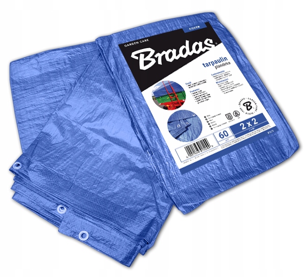 

Plandeka Bradas wzmacniana Blue 3 x 5m, 60g