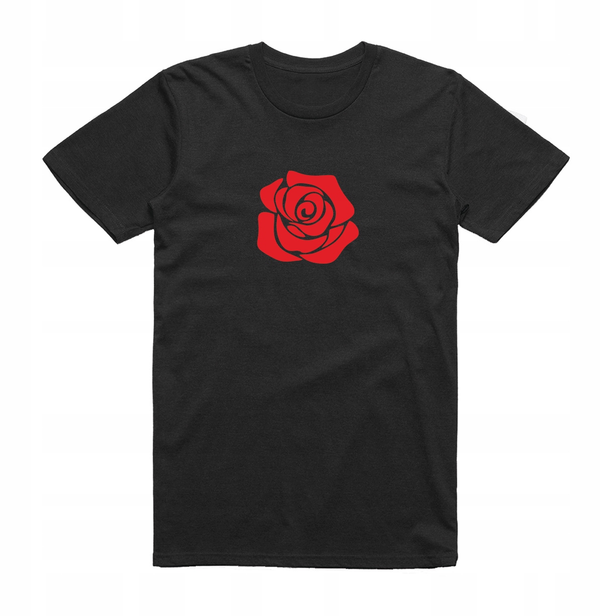 

XXL - Koszulka T-shirt Red Rose Oversize Róża Art