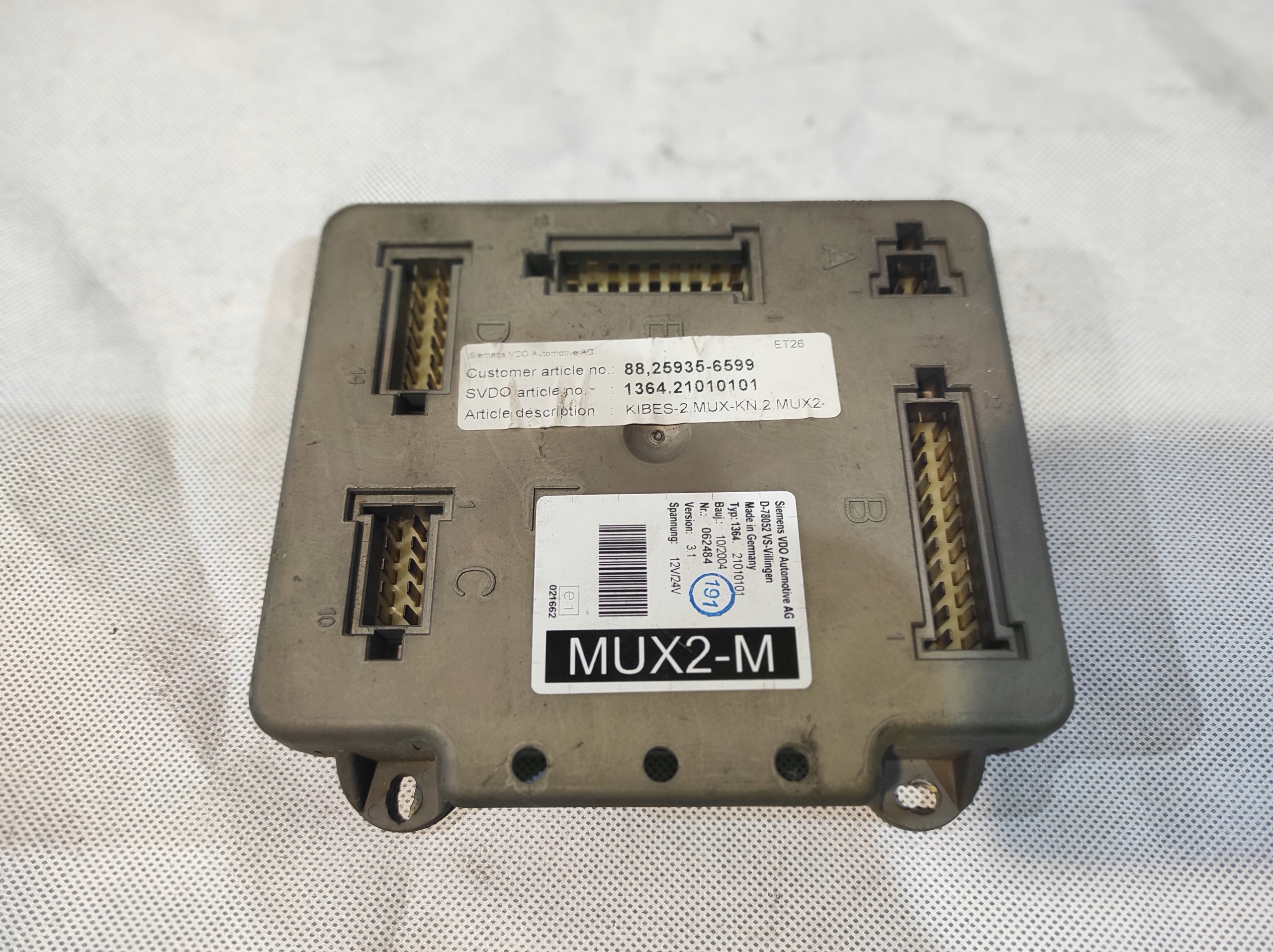 control unit module MAN 88259356599 D-78052 SIEMENS