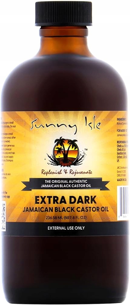 Sunny Isle Extra Dark Jamaican Black Castor Oil olej rast vlasov 236ml