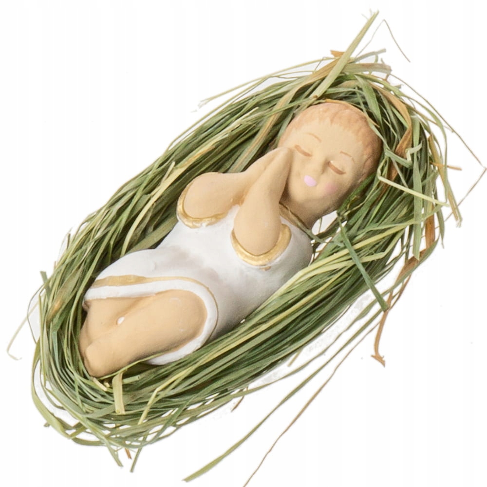 

Dzieciątko Jezus Na Sianku 8cm figurka do szopki