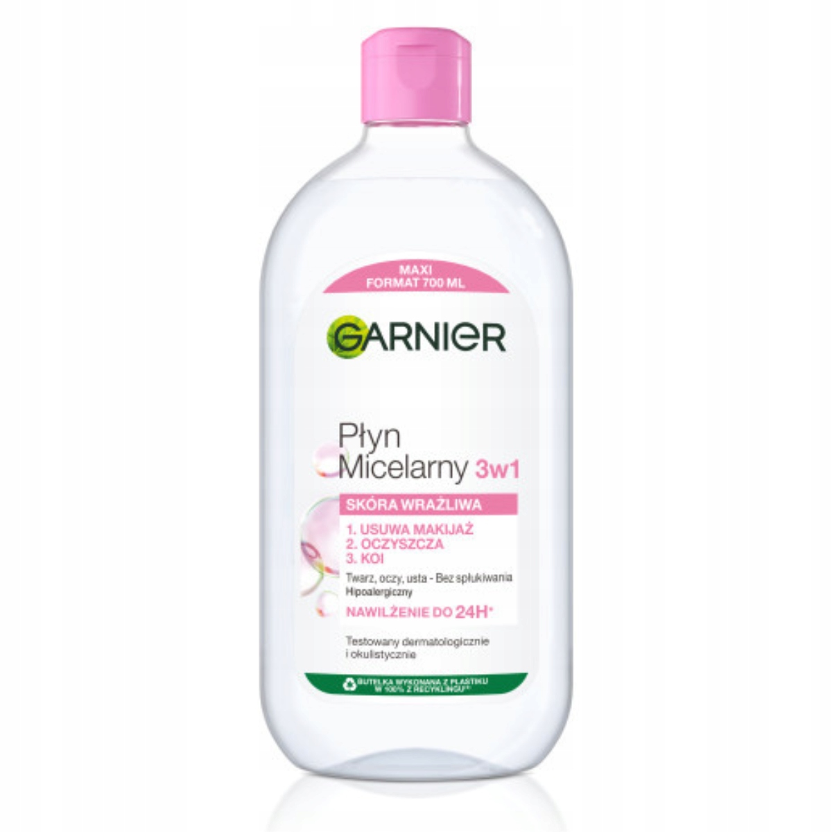 Garnier Skin Naturals Micelární voda 3v1 pro citlivou pokožku 700 ml