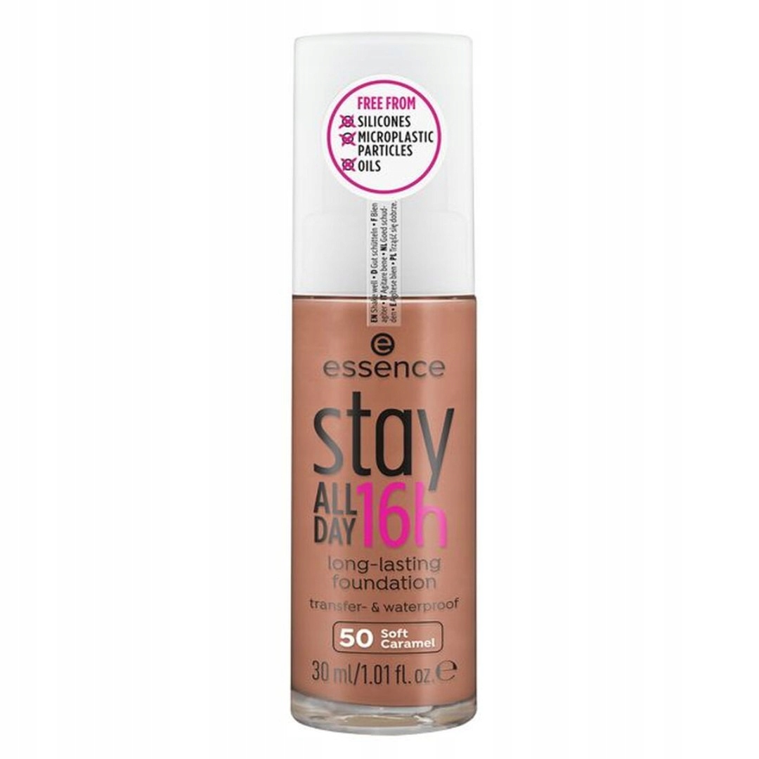Essence Stay All Day 16h Long-lasting Foundation make-up 50 Soft Caramel 30