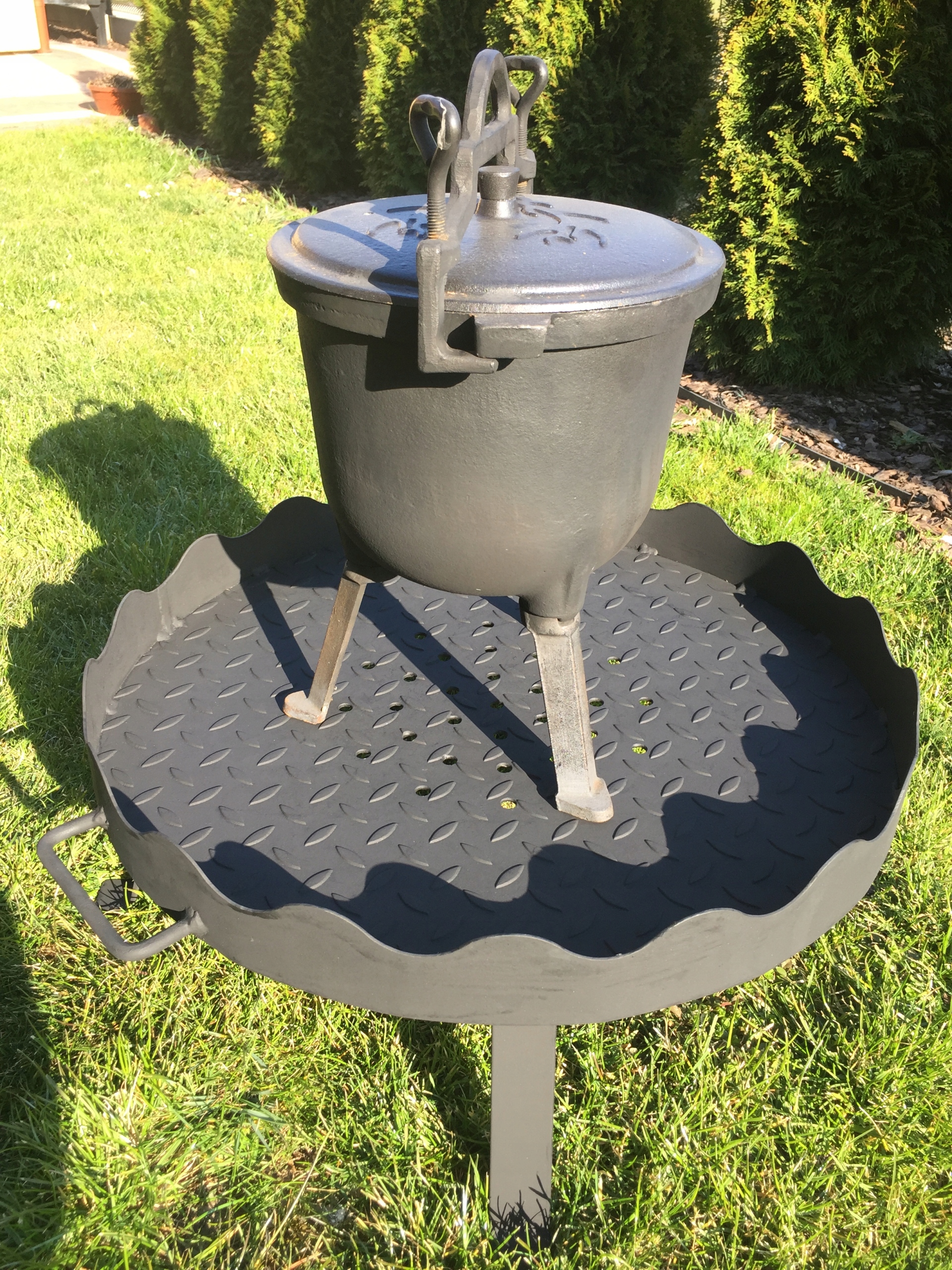 Solidne Palenisko Podstawa Pod Kociołek Ognisko 50