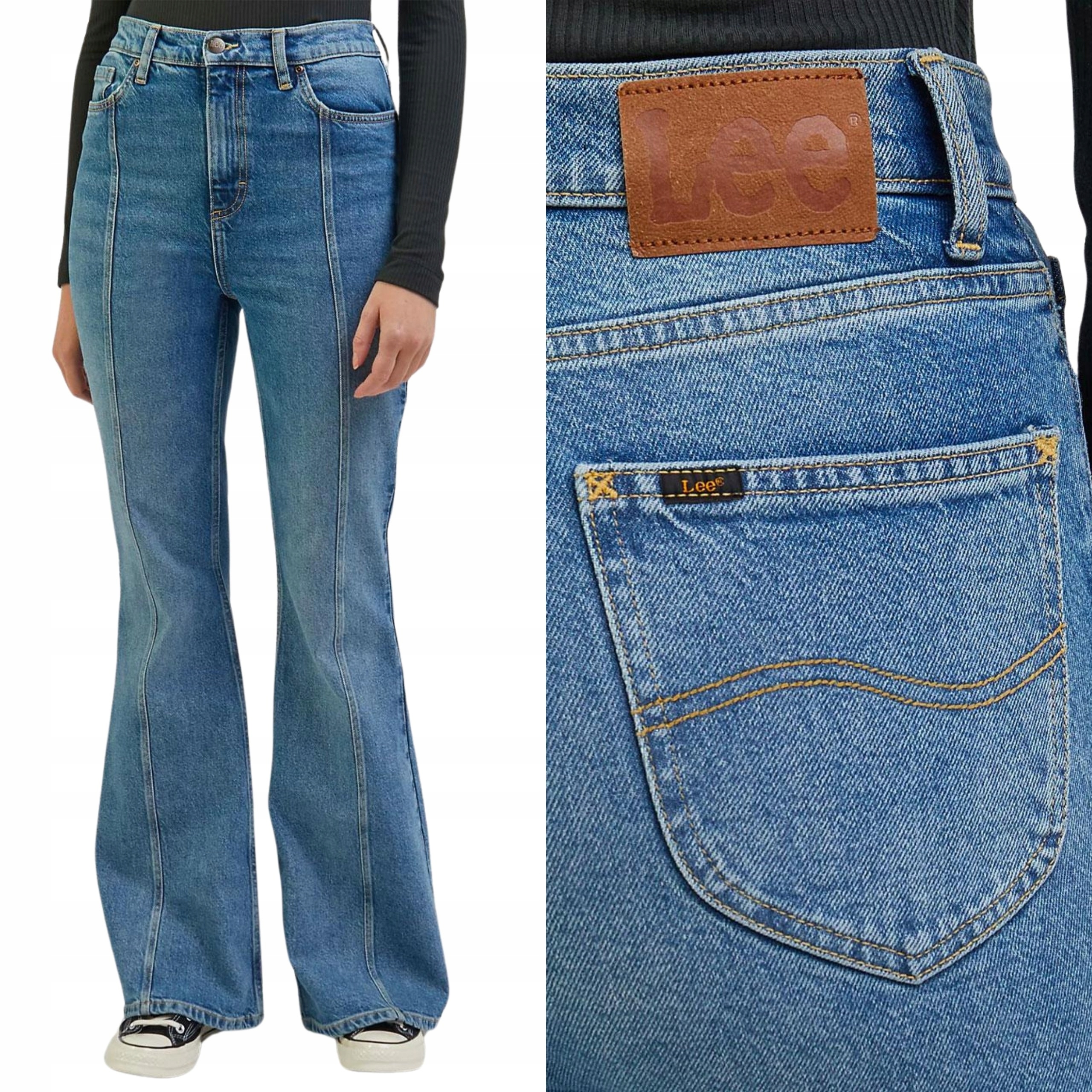 Lee kalhoty Blue jeans Flare_ W24 L31