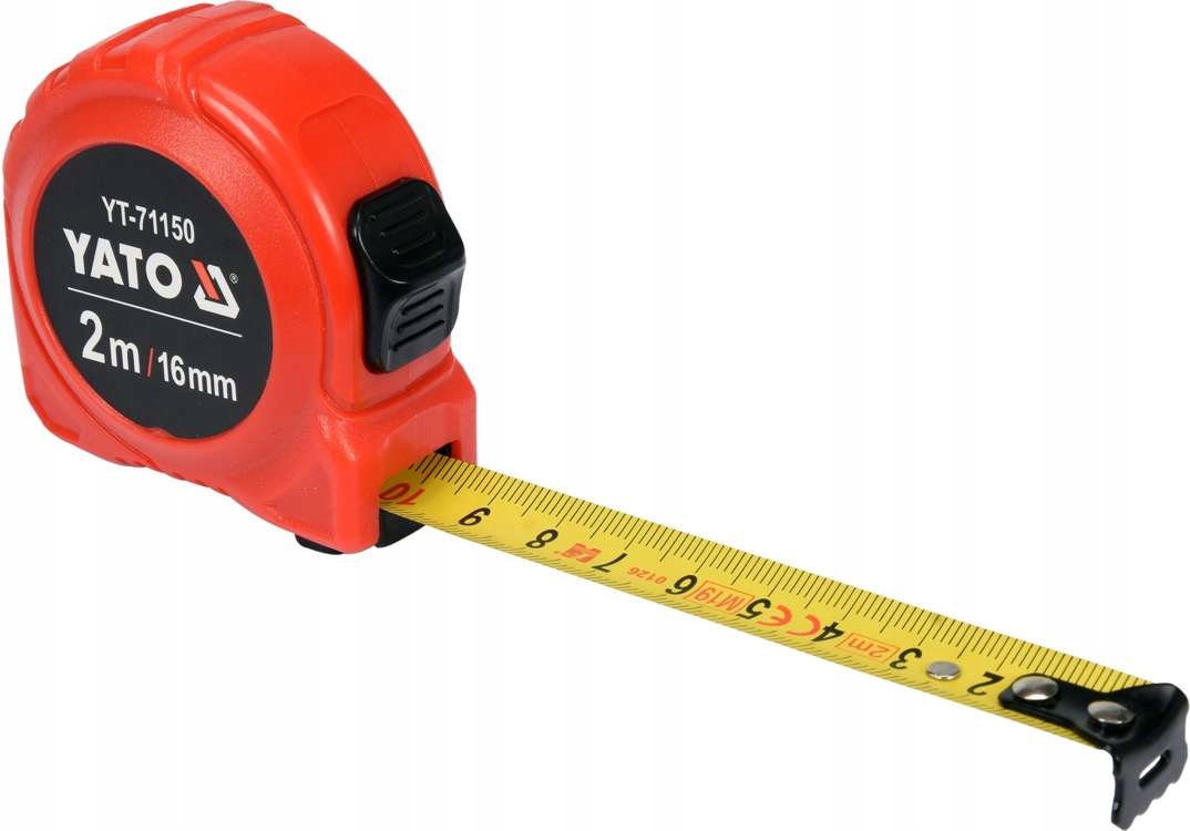 

Metrówka Miarka Metr Zwijany 2m Dwie Blokady Yato