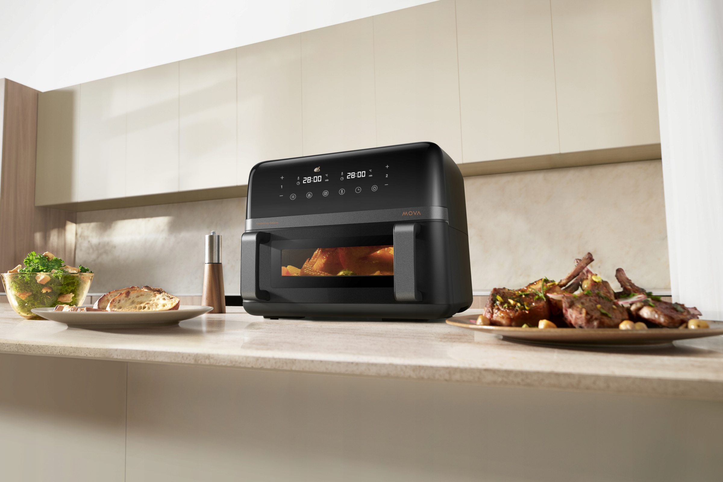 MOVAAEROCHEF FD20 Pro Frytkownica Beztłuszczowa 9L 2700W Termoobieg 40-230C — miniatura 15