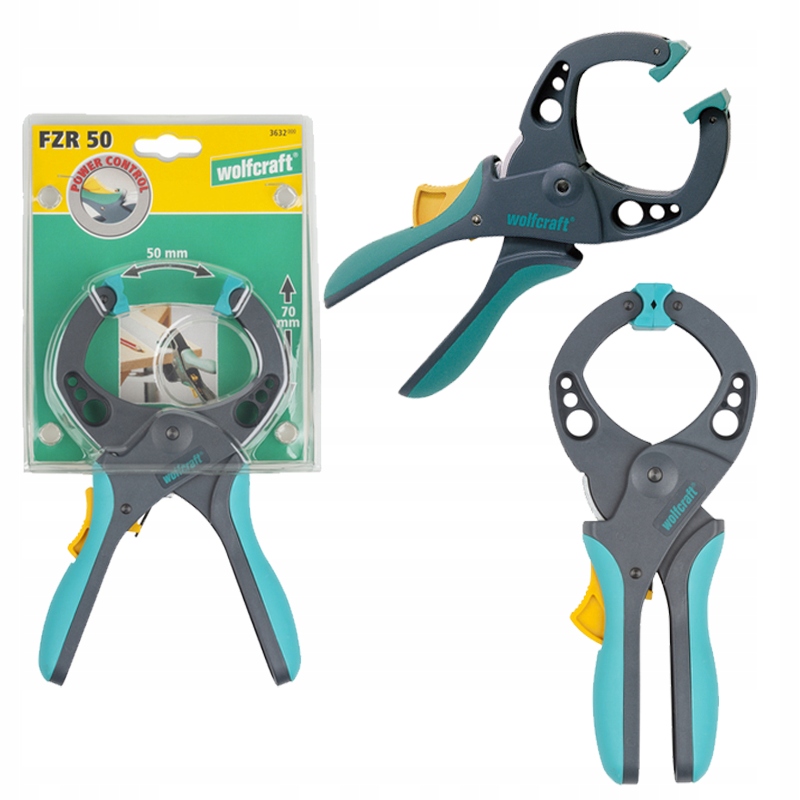 WOLFCRAFT FZR 50 Ścisk z mech. zapadkowym 3632000