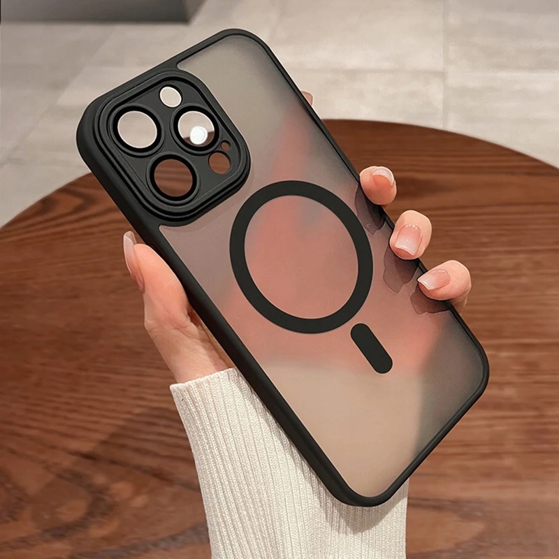 ETUI CASE DO IPHONE 13 PRO - CZARNE MATOWE PANCERNE OCHRONA APARATÓW Marka Inna