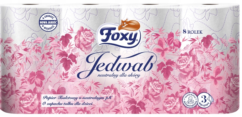 

Foxy Papier toaletowy Jedwab 8szt.