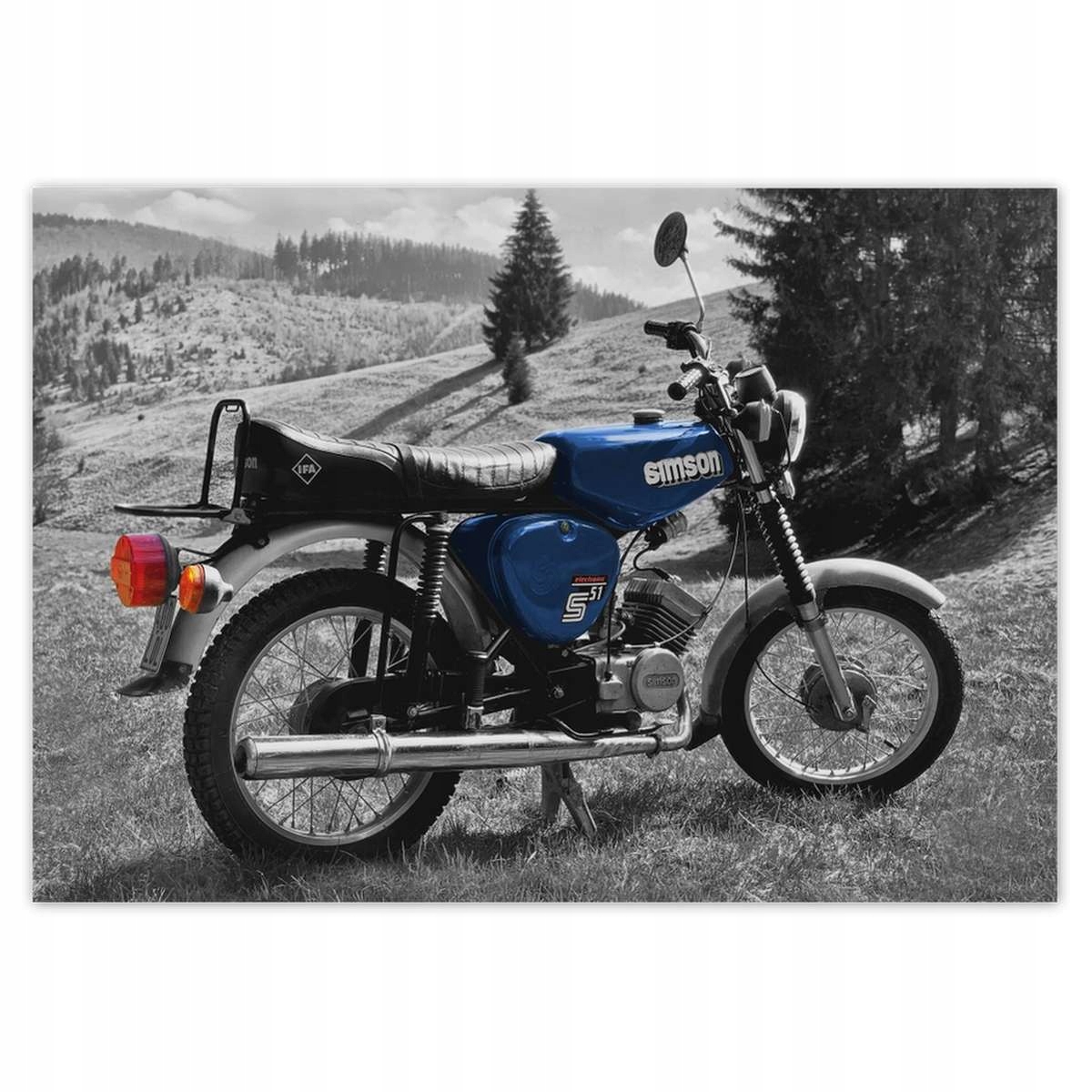 Fototapety 416x290 Niebieski Simson S51