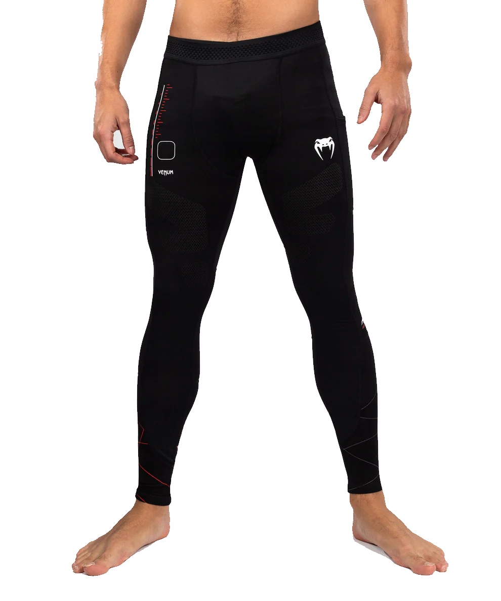 Venum Kompresní legíny Spats Tactical Xt Black/Fire Red S