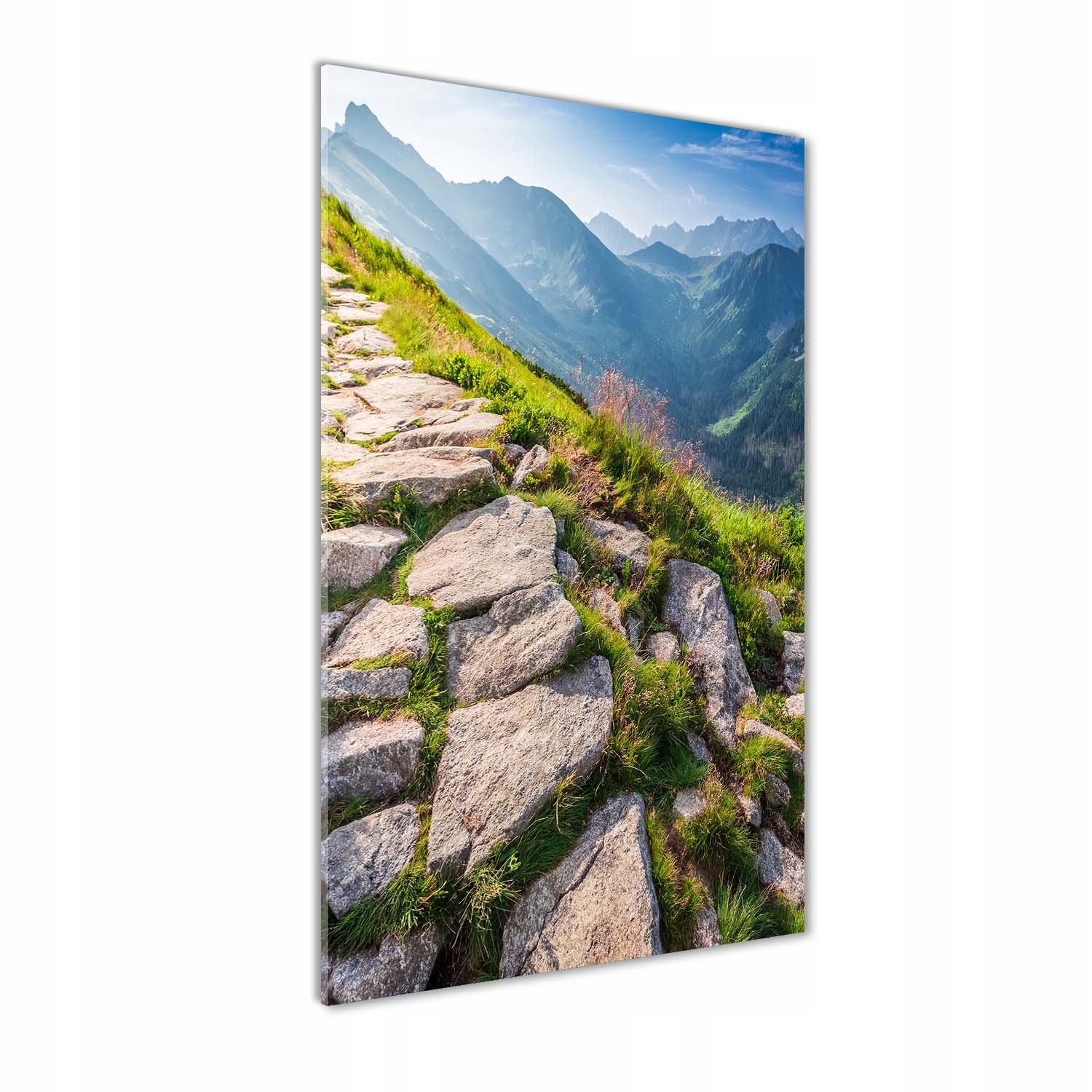 

Nowoczesny fotoobraz akrylowy Górski szlak 60x120