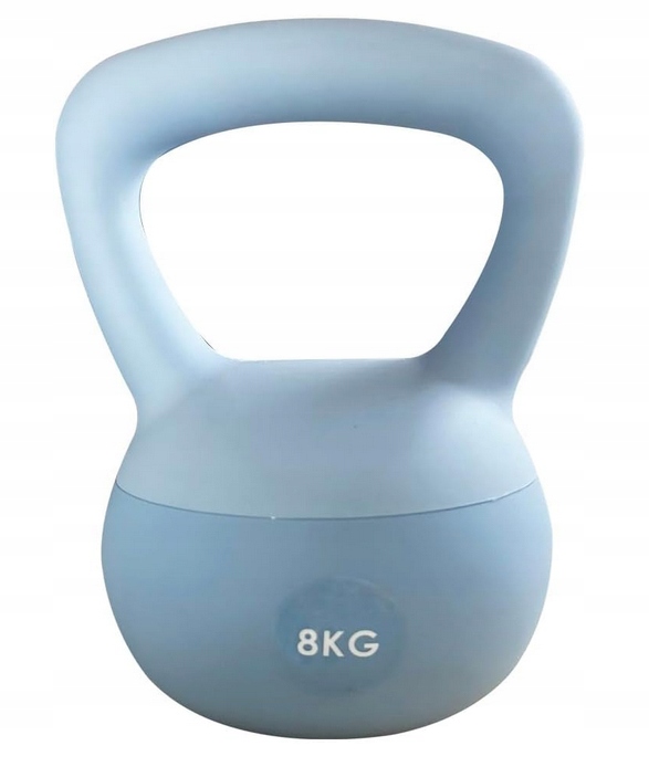 ZhaoCo Soft Kettlebell soft miękki niebieski 8 kg