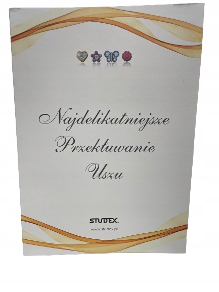 STUDEX KSIĄŻECZKA MOJE PIERWSZE KOLCZYKI DYPLOM