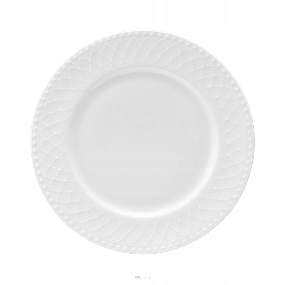 

Villa Italia Talerz deserowy 20 cm Roma White