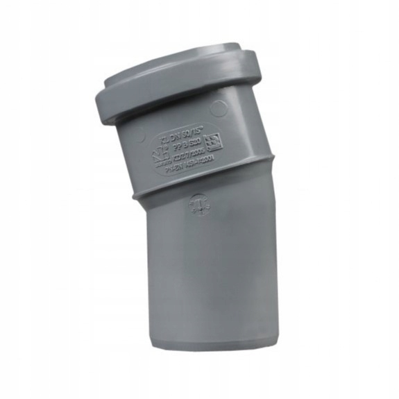 KOLANO KANALIZACYJNE Kolanko PP 50/15 PCV