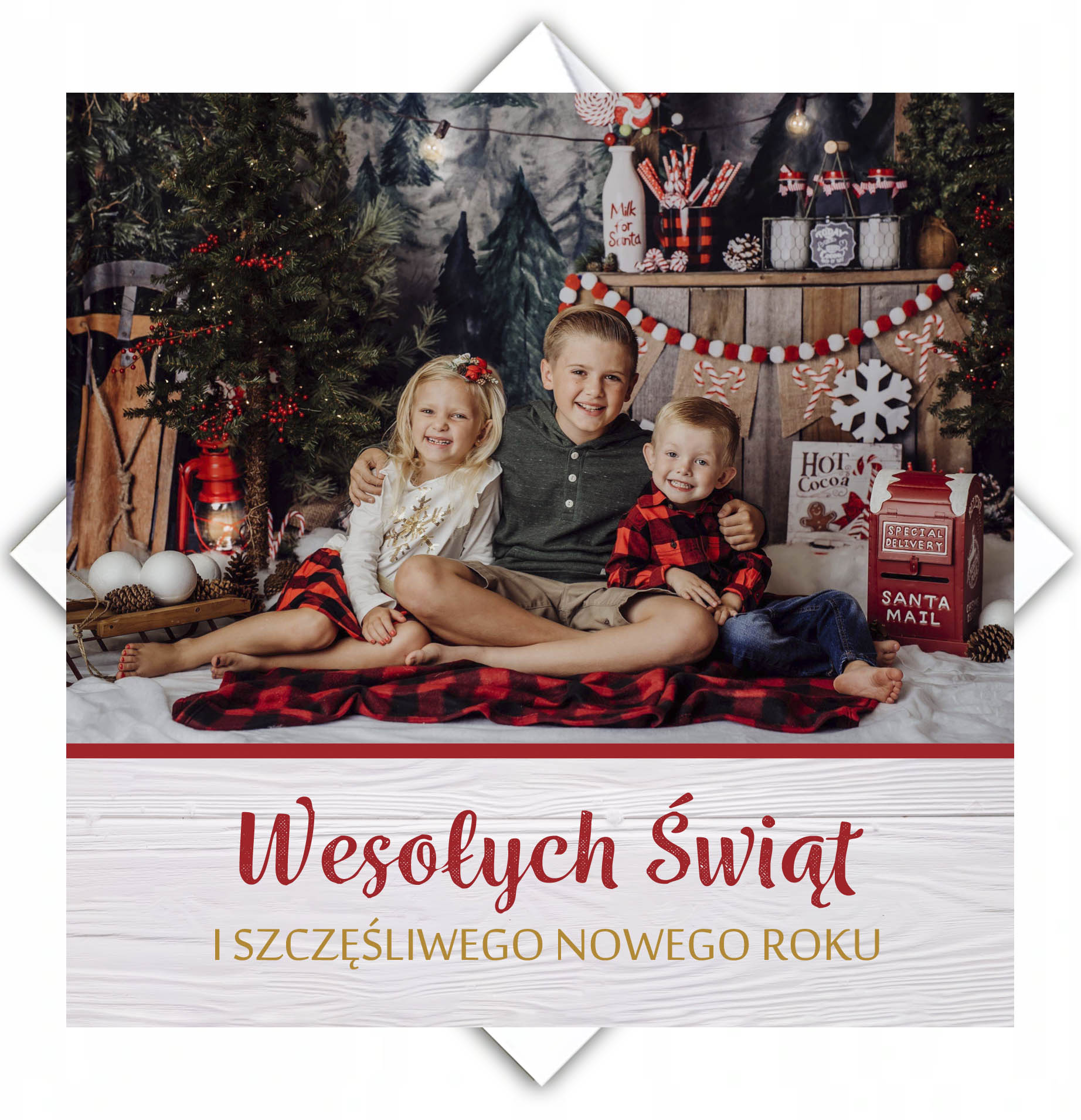 

Kartki Świąteczne ze Zdjęciem Bożonarodzeniowe